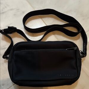 Ted Baker Black Leather Crossbody Bag